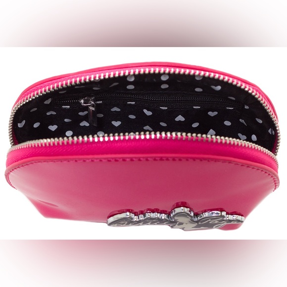 NWT Sourpuss Bettie Page Makeup Bag (Gumball Pink) - Picture 2 of 3